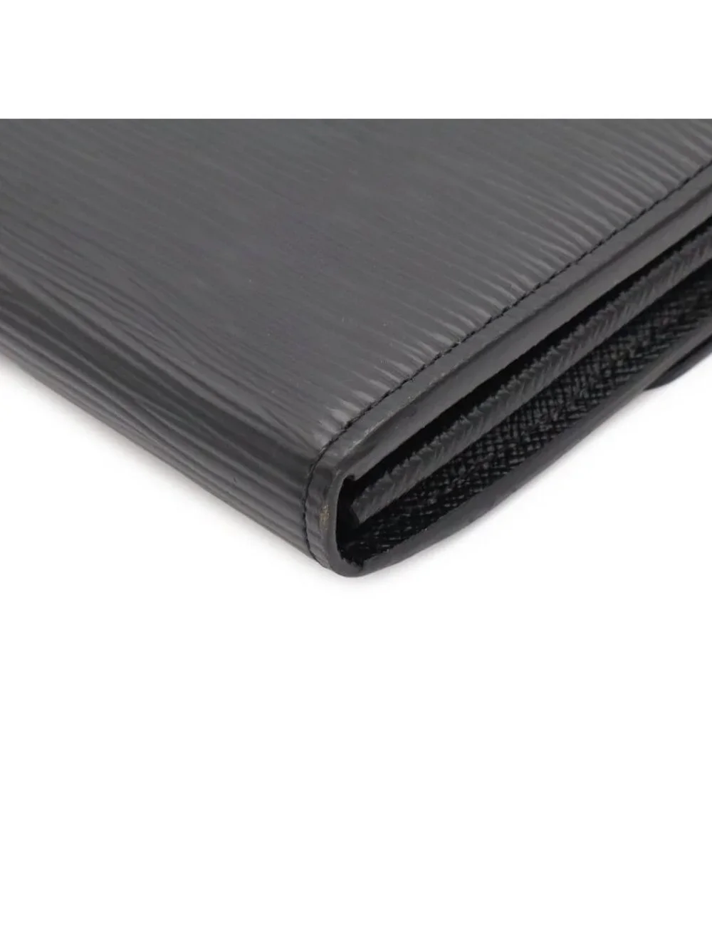 Louis Vuitton Epi Portefeuille Sarah Wallet Bifold Noir Black